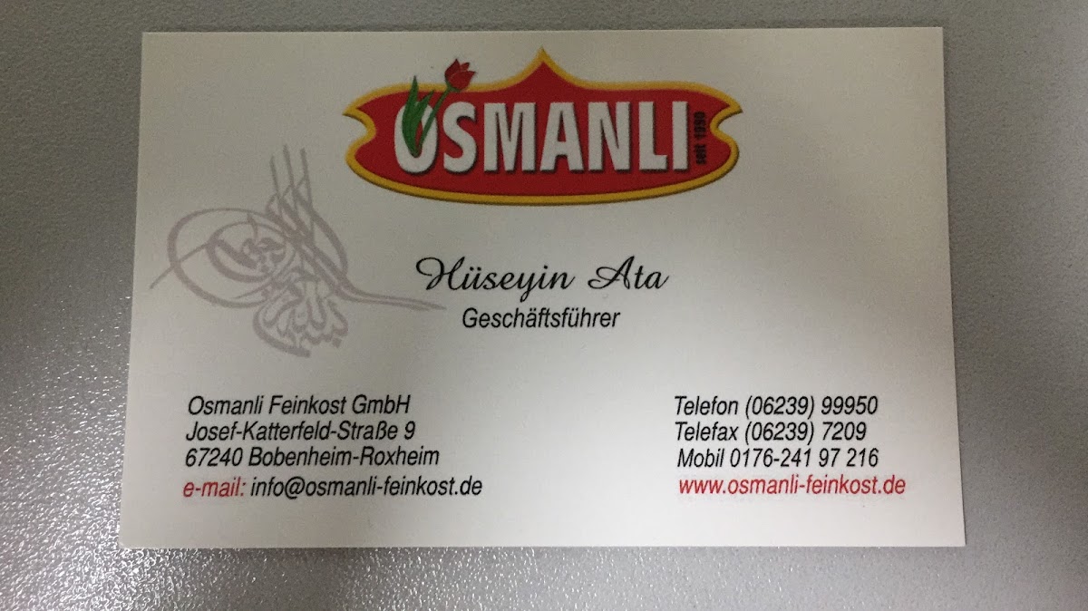 Osmanli Feinkost GmbH Lebensmittel-Großhandel Im- und Export - Bild 3